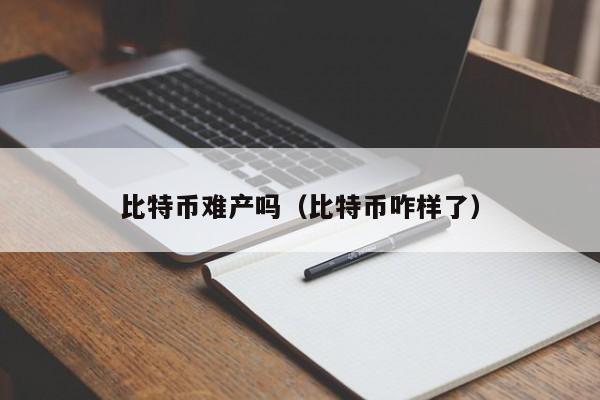 比特币难产吗(比特币咋样了)